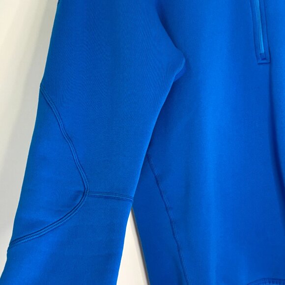 Patagonia Men's Blue Fleece Quarter Zip Pullover Long Sleeve Size Large A112 - Picture 5 of 16